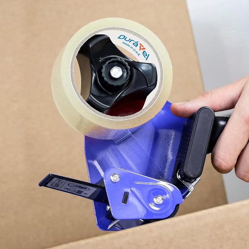 Duravel Clear Packing Tape, 2 inches x 50 yards - Heavy Duty Packaging Tape (10 Rolls) - Image 2